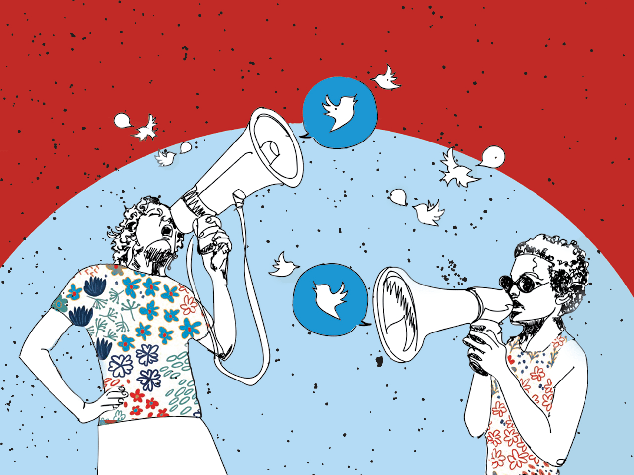 Nos EUA, um terço dos posts publicados no Twitter por adultos tem a ver com política