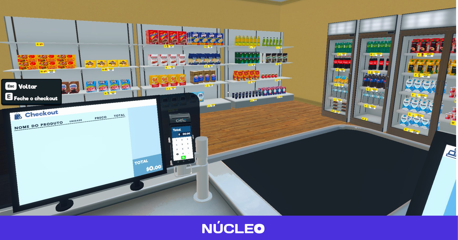 O jogo do momento é um simulador de supermercado