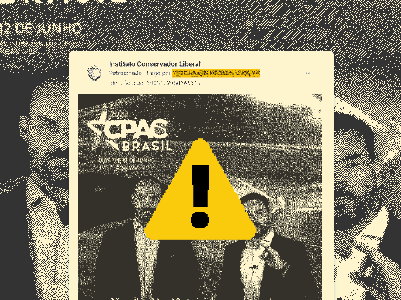 Meta remove anúncios de instituto conservador de Eduardo Bolsonaro por violação às regras