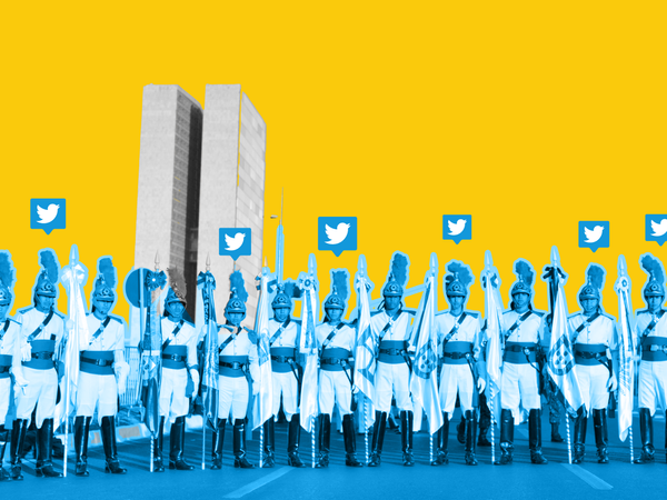 No Twitter, apenas 12% dos perfis tentam bombar manifestações do 7 de setembro